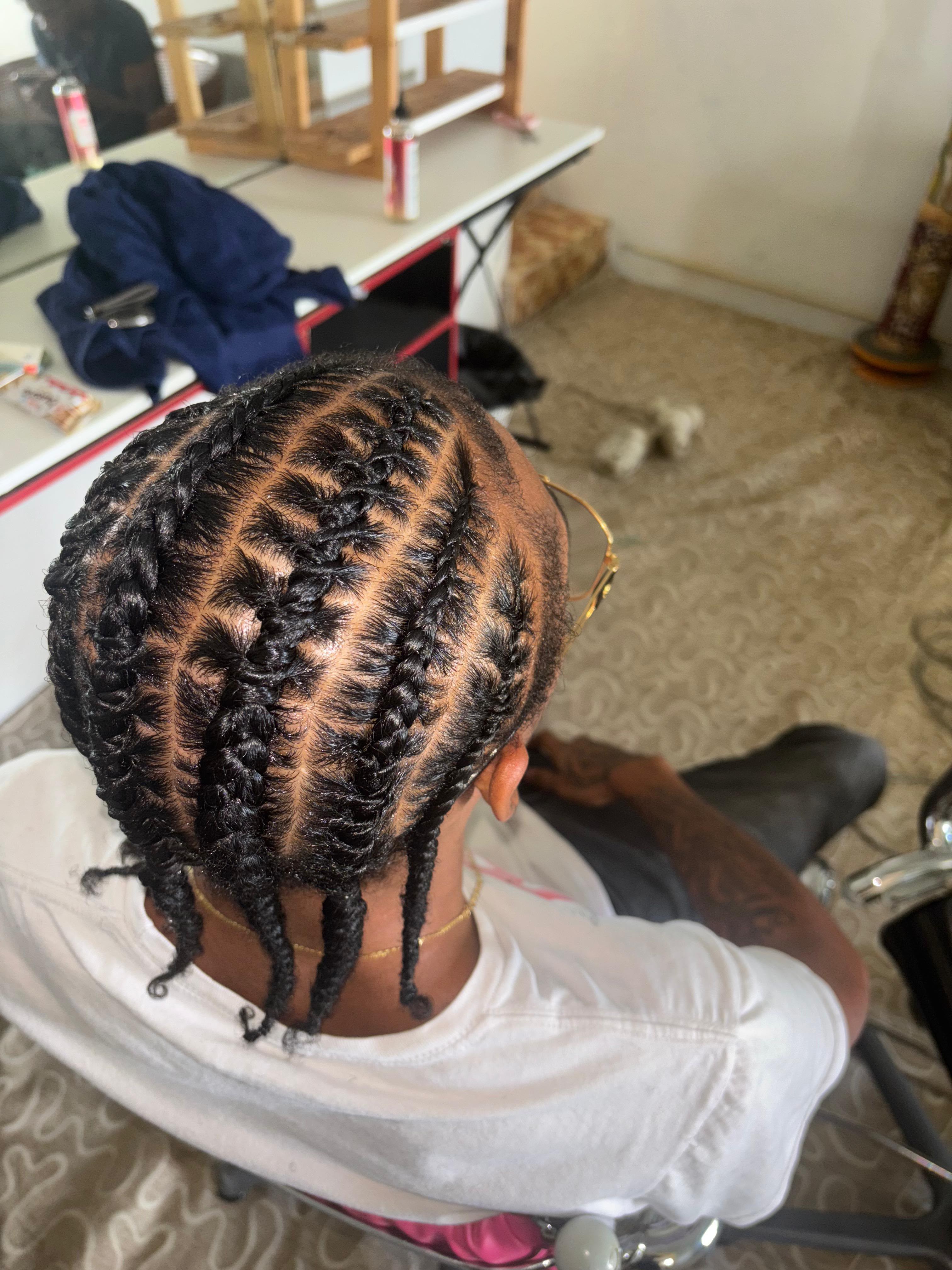 Coiffure tressée réalisée par JNL.Hairstyle